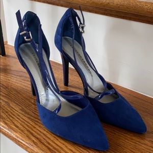 Chinese laundry blue strap heels